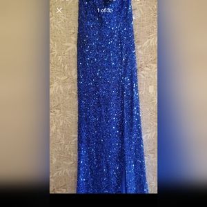 Blue Sparkle Dress
